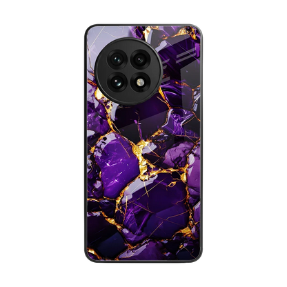 Violet Luxe back phone cover | glass case for oneplus 13r