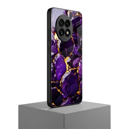 Violet Luxe oneplus 13r mobile cover | shockproof glass phone case