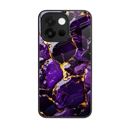 Violet Luxe back phone cover | glass case for oneplus 13s