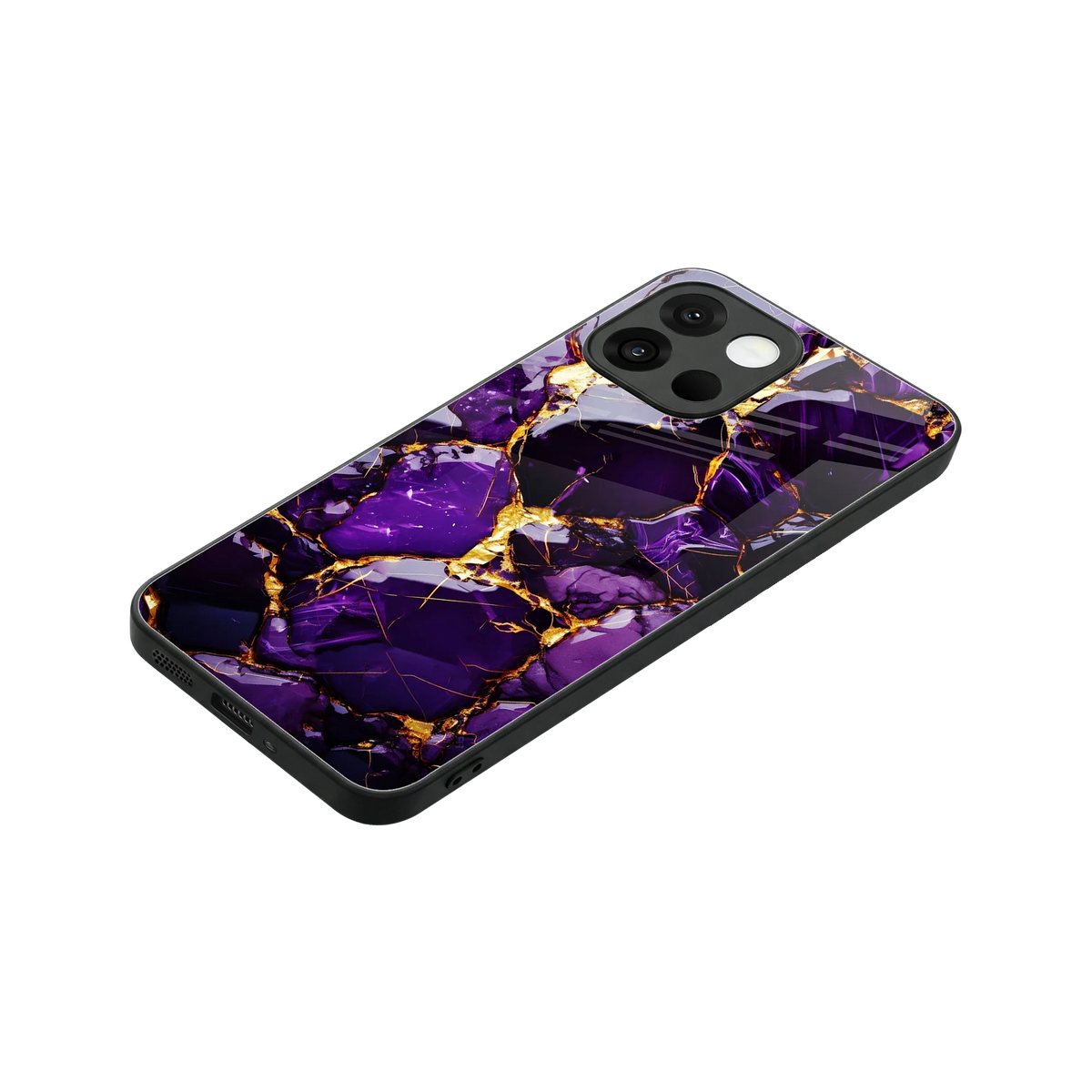 Violet Luxe stylish phone case for oneplus 13s | glossy glass and slim fit