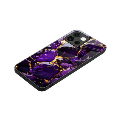 Violet Luxe stylish phone case for oneplus 13s | glossy glass and slim fit