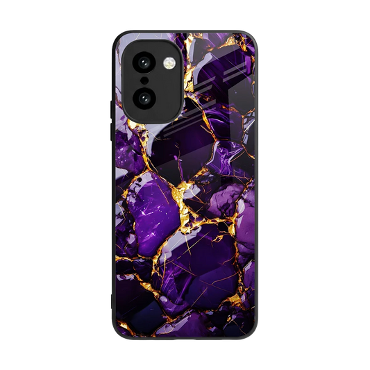 Violet Luxe back phone cover | glass case for oneplus 15r