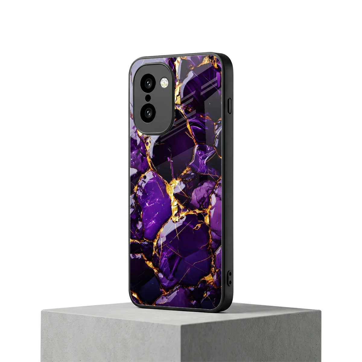 Violet Luxe oneplus 15r mobile cover | shockproof glass phone case