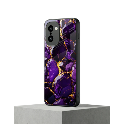 Violet Luxe oneplus 15r mobile cover | shockproof glass phone case