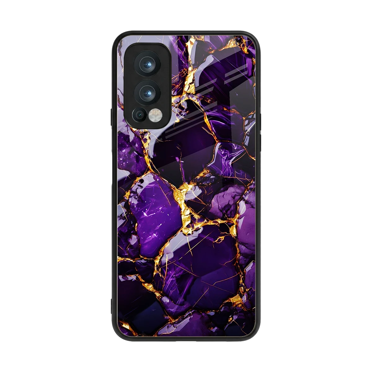 Violet Luxe back phone cover | glass case for oneplus nord 2