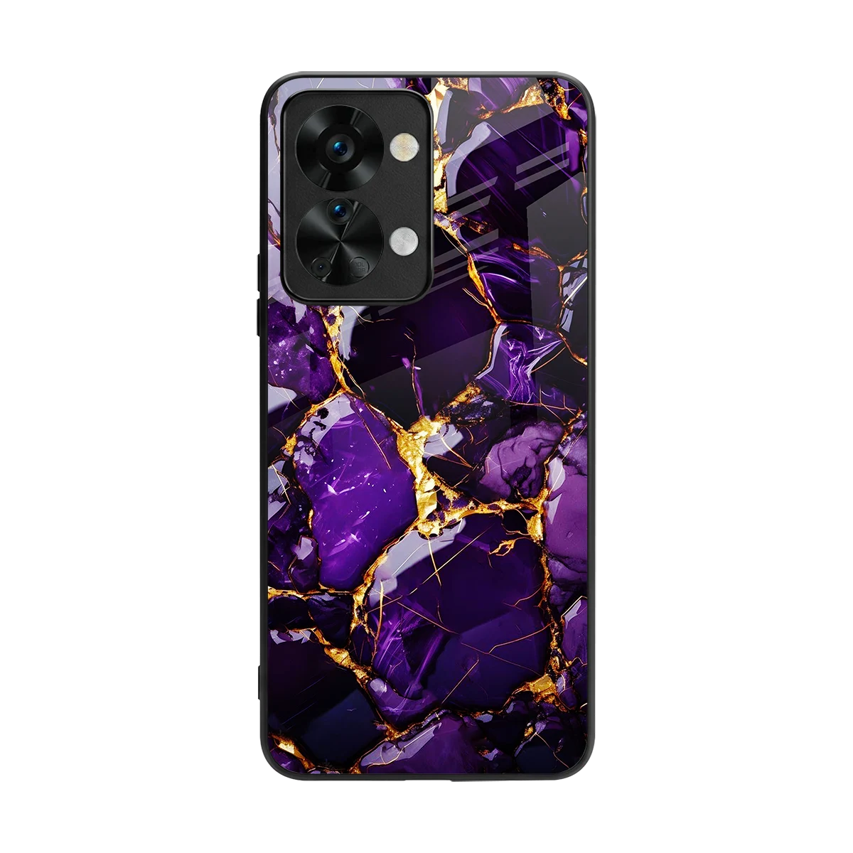Violet Luxe back phone cover | glass case for oneplus nord 2t