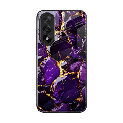 Violet Luxe back phone cover | glass case for oneplus nord 5