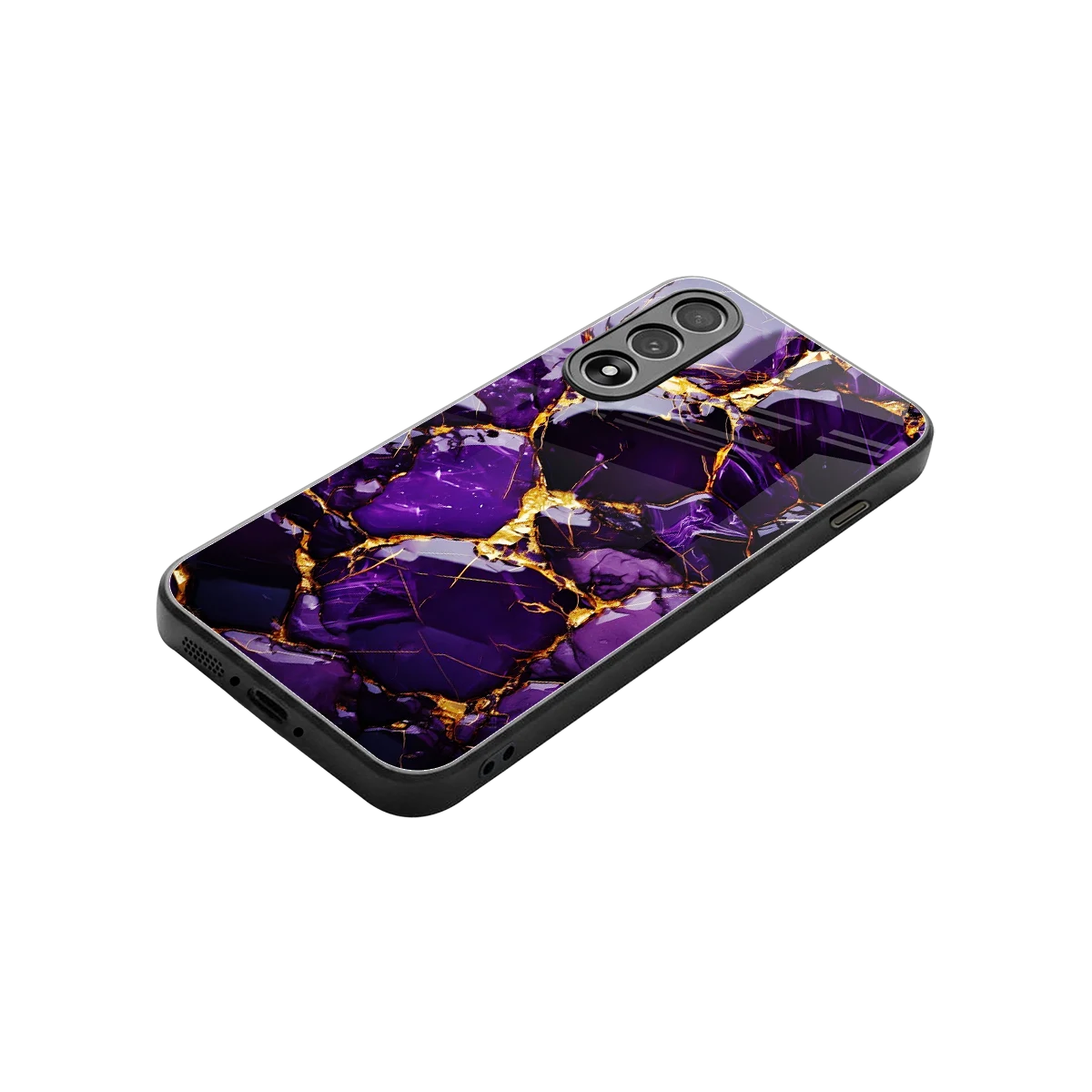 Violet Luxe stylish phone case for oneplus nord 5 | glossy glass and slim fit