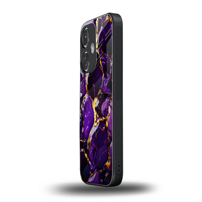 Violet Luxe oneplus nord ce 3 mobile cover | shockproof glass phone case