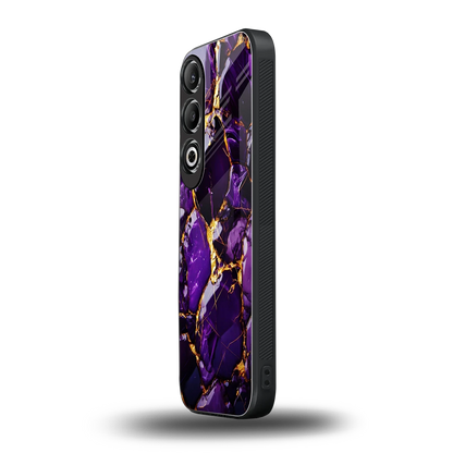 Violet Luxe oneplus nord ce 4 mobile cover | shockproof glass phone case