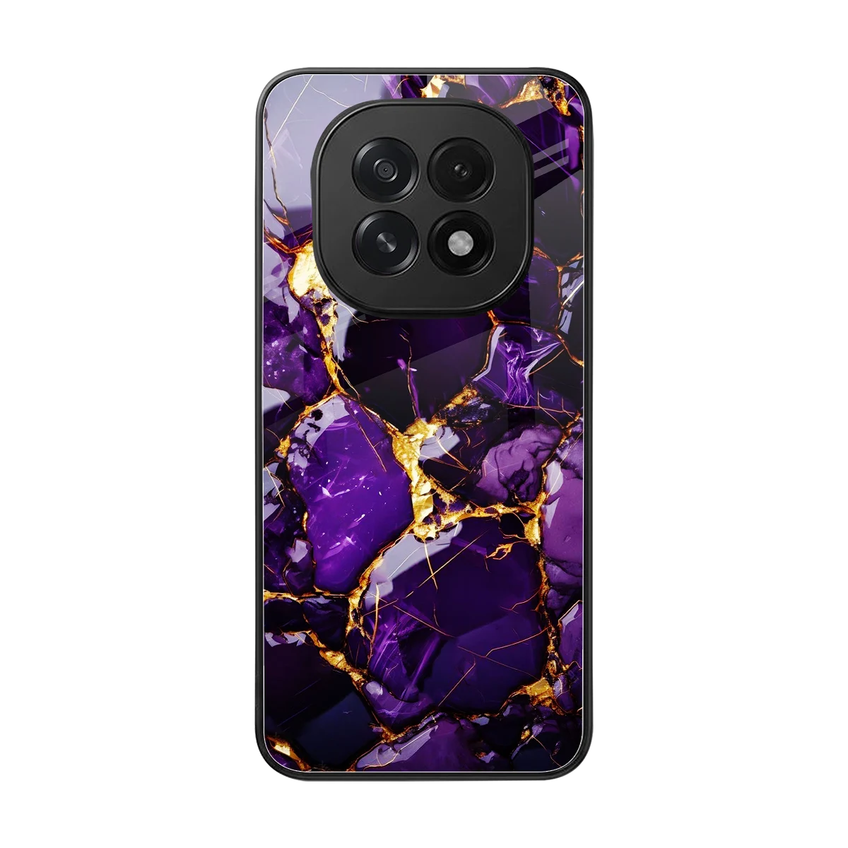 Violet Luxe back phone cover | glass case for oppo f29 5g