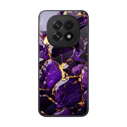 Violet Luxe back phone cover | glass case for oppo f29 5g