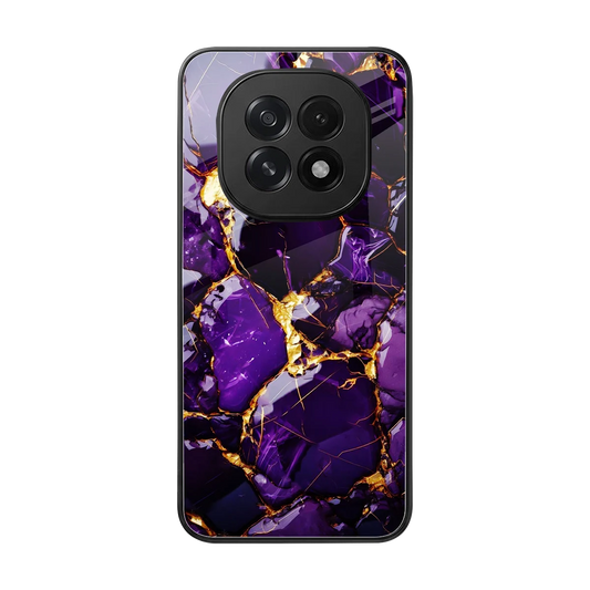 Violet Luxe back phone cover | glass case for oppo f29 5g