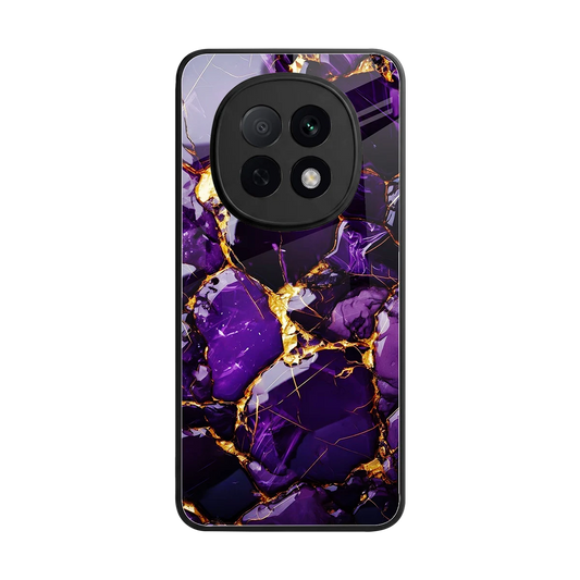 Violet Luxe back phone cover | glass case for oppo f29 pro 5g