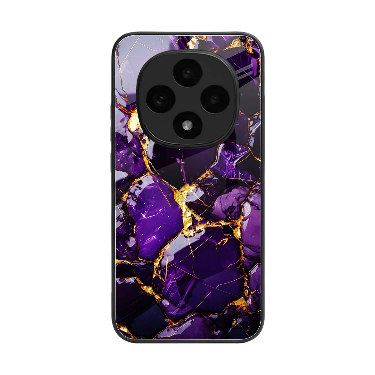 Violet Luxe back phone cover | glass case for oppo f31 pro 5g