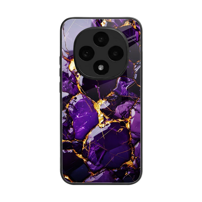 Violet Luxe back phone cover | glass case for oppo f31 pro 5g