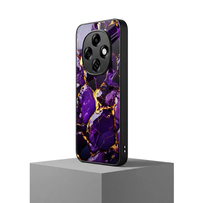 Violet Luxe oppo f31 pro 5g mobile cover | shockproof glass phone case