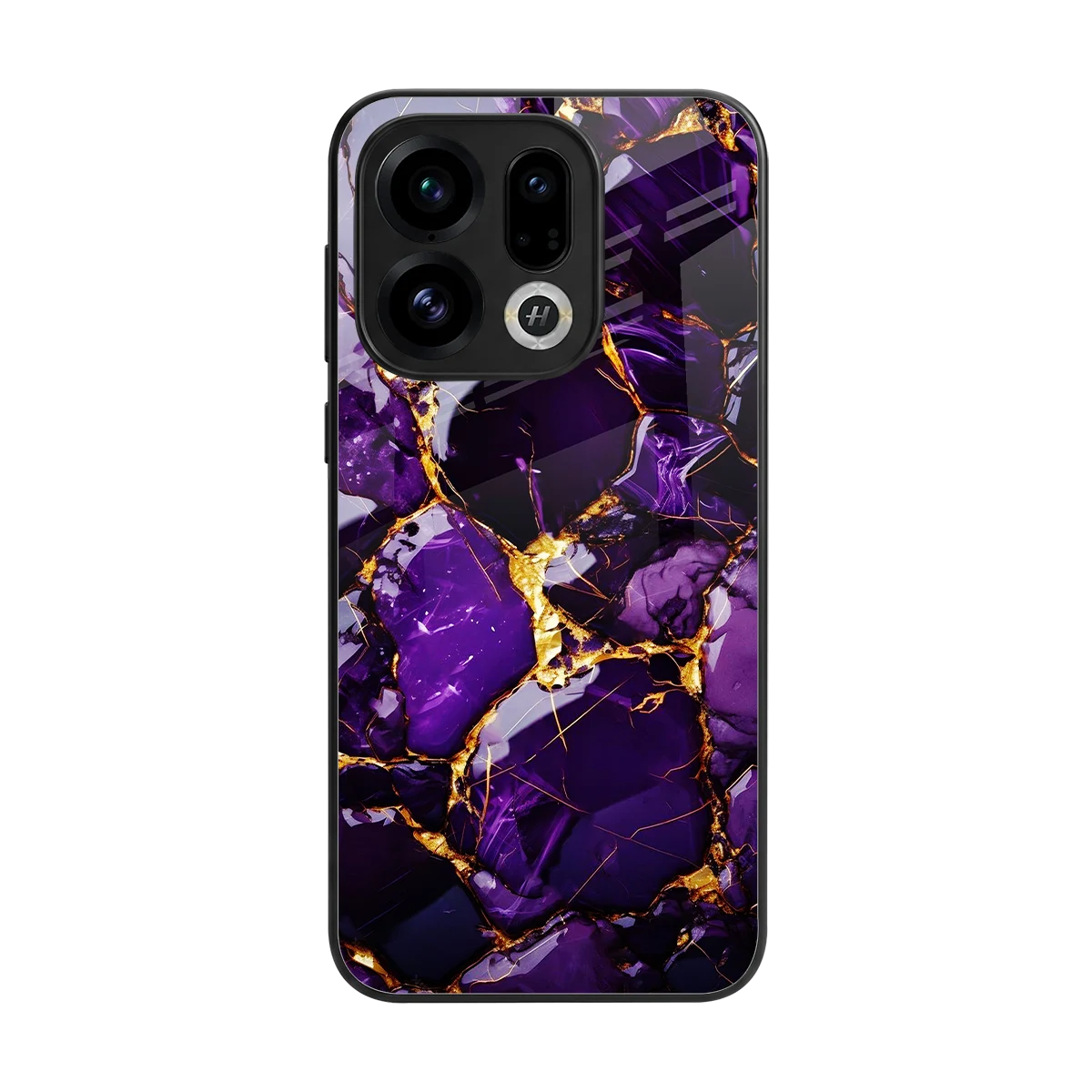 Violet Luxe back phone cover | glass case for oppo find x9