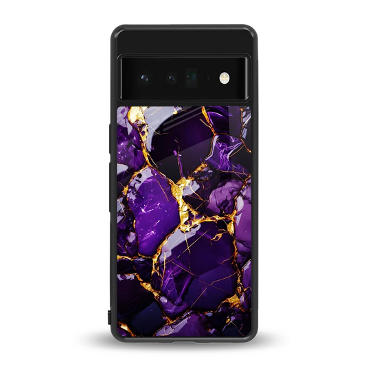Violet Luxe back phone cover | glass case for google pixel 6 pro