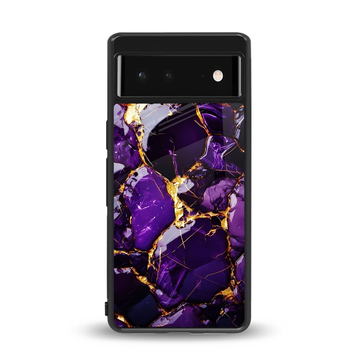 Violet Luxe back phone cover | glass case for google pixel 6a