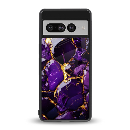Violet Luxe back phone cover | glass case for google pixel 7 pro