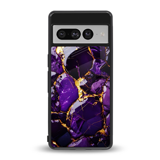 Violet Luxe back phone cover | glass case for google pixel 7 pro