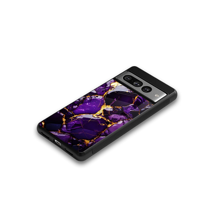 Violet Luxe google pixel 7 pro mobile cover | shockproof glass phone case