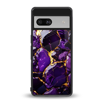 Violet Luxe back phone cover | glass case for google pixel 7a