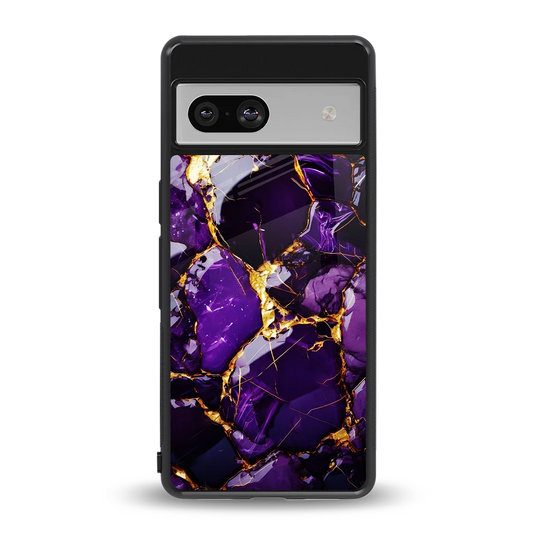 Violet Luxe back phone cover | glass case for google pixel 7
