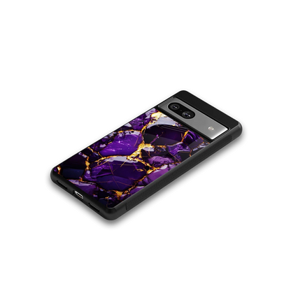 Violet Luxe google pixel 7a mobile cover | shockproof glass phone case