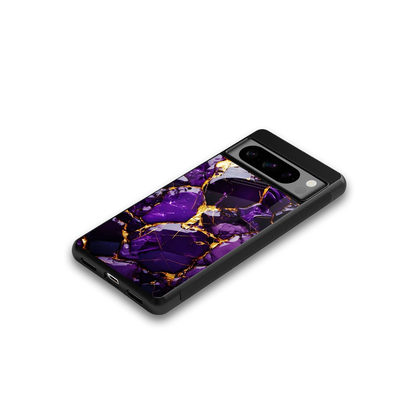 Violet Luxe google pixel 8 pro mobile cover | shockproof glass phone case
