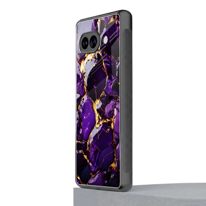 Violet Luxe google pixel 10a mobile cover | shockproof glass phone case