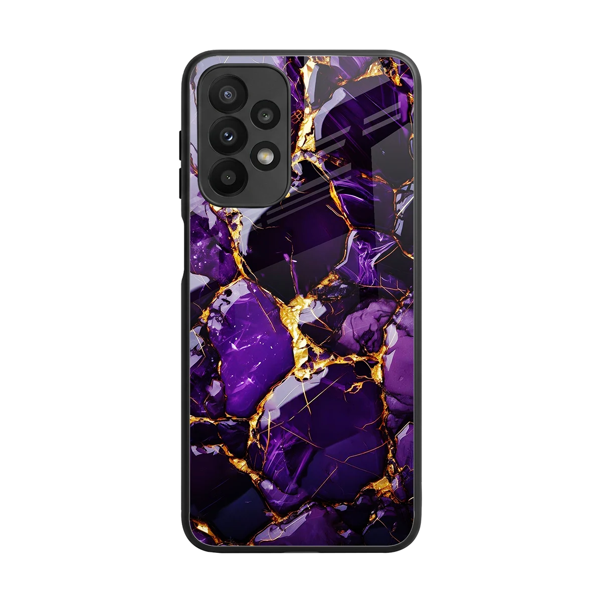 Violet Luxe back phone cover | glass case for samsung galaxy a23