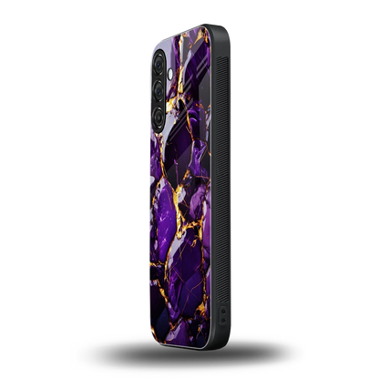 Violet Luxe samsung galaxy a37 5g mobile cover | shockproof glass phone case