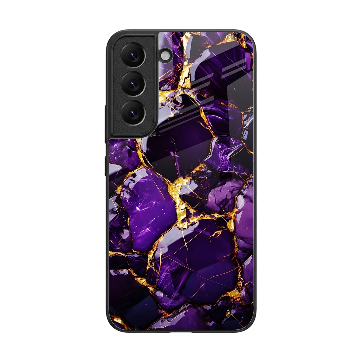 Violet Luxe back phone cover | glass case for samsung galaxy s22