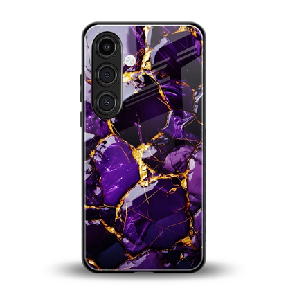 Violet Luxe back phone cover | glass case for samsung galaxy s24 plus