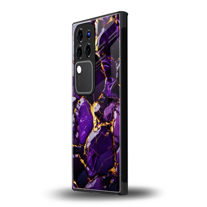 Violet Luxevivo v30 pro mobile cover | shockproof glass phone case