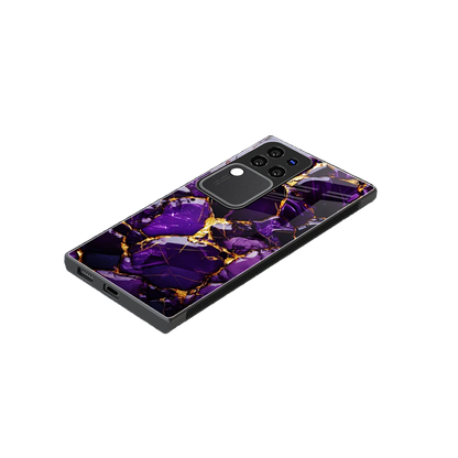 Violet Luxe stylish phone case forvivo v30 pro | glossy glass and slim fit