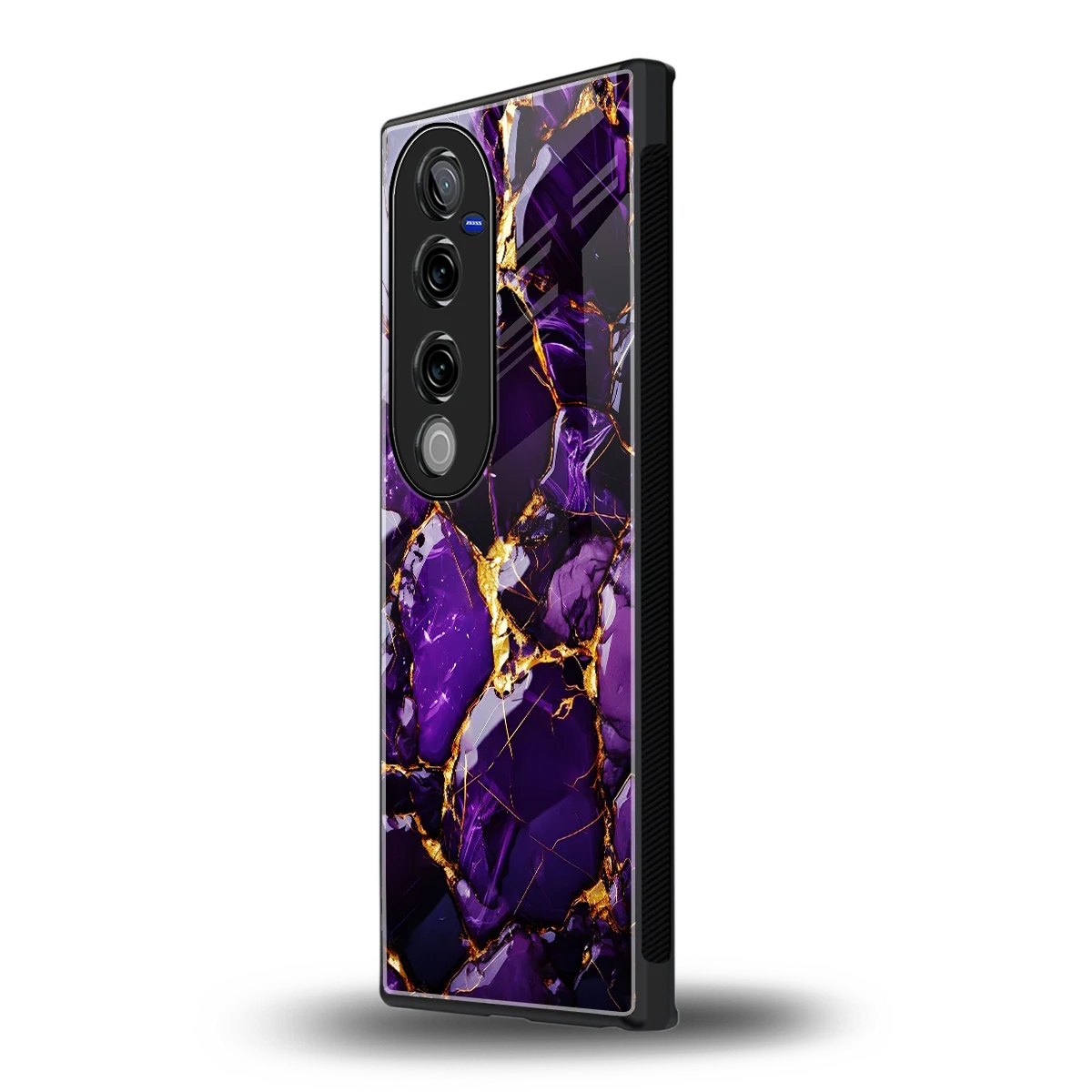 Violet Luxe vivo v40 pro mobile cover | shockproof glass phone case