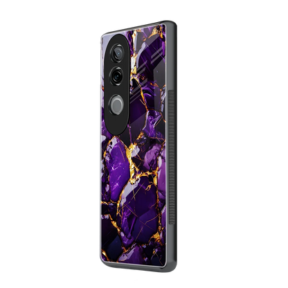 Violet Luxe vivo v40e mobile cover | shockproof glass phone case