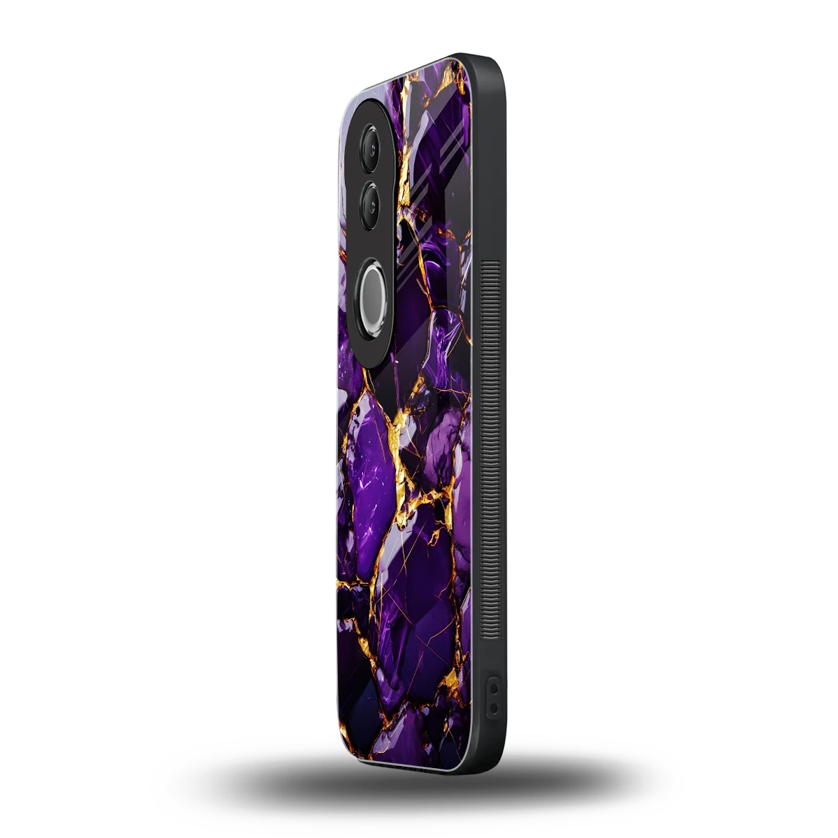 Violet Luxe vivo v50 mobile cover | shockproof glass phone case