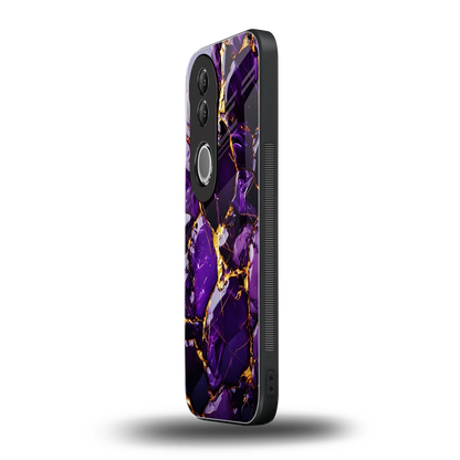 Violet Luxe vivo v50 mobile cover | shockproof glass phone case
