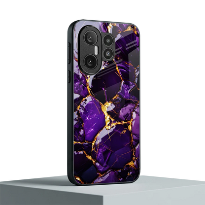 Violet Luxe vivo x200 fe mobile cover | shockproof glass phone case