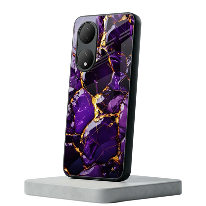 Violet Luxe Vivo-y100 mobile cover | shockproof glass phone case