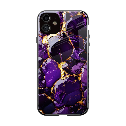 Violet Luxe back phone cover | glass case for iphone 12