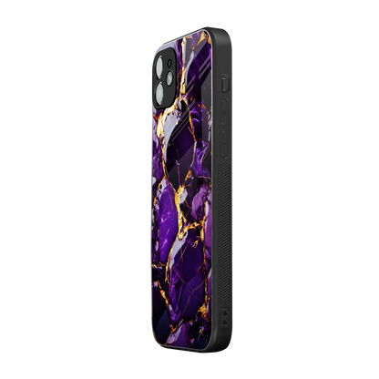 Violet Luxe iphone 11 mobile cover | shockproof glass phone case