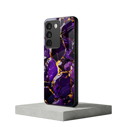 Violet Luxe vivo y200 5g mobile cover | shockproof glass phone case