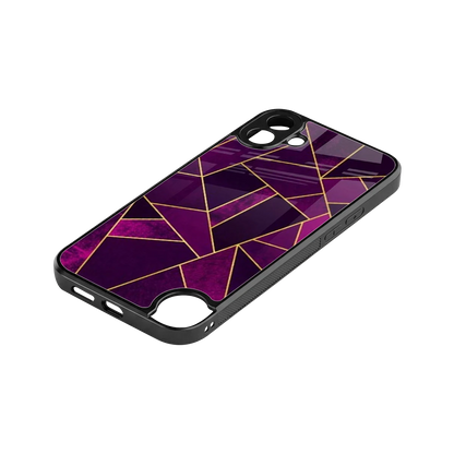 Violet Shards stylish phone case for cmf nothing phone 1 | glossy glass and slim fit