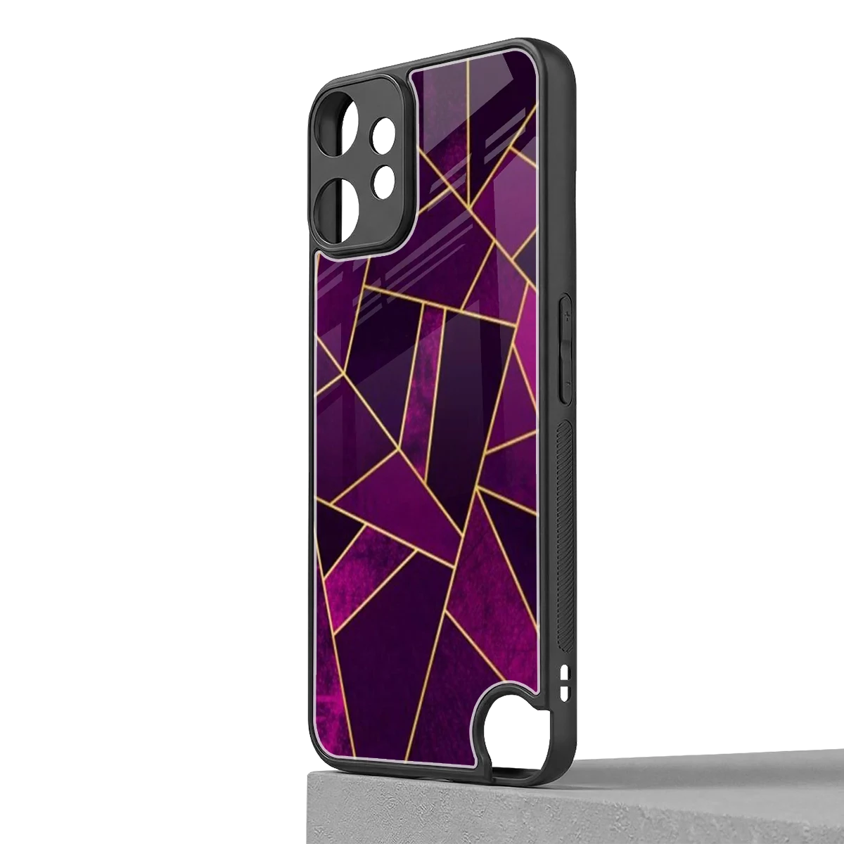 Violet Shards cmf nothing phone 2 pro mobile cover | shockproof glass phone case