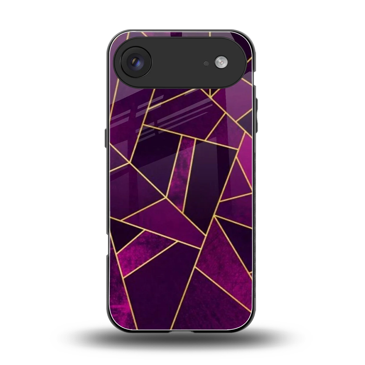 Violet Shards back phone cover | glass case for iphone air